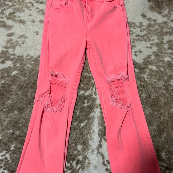 Risen Jeans Denim - Risen Jeans Pink Denim